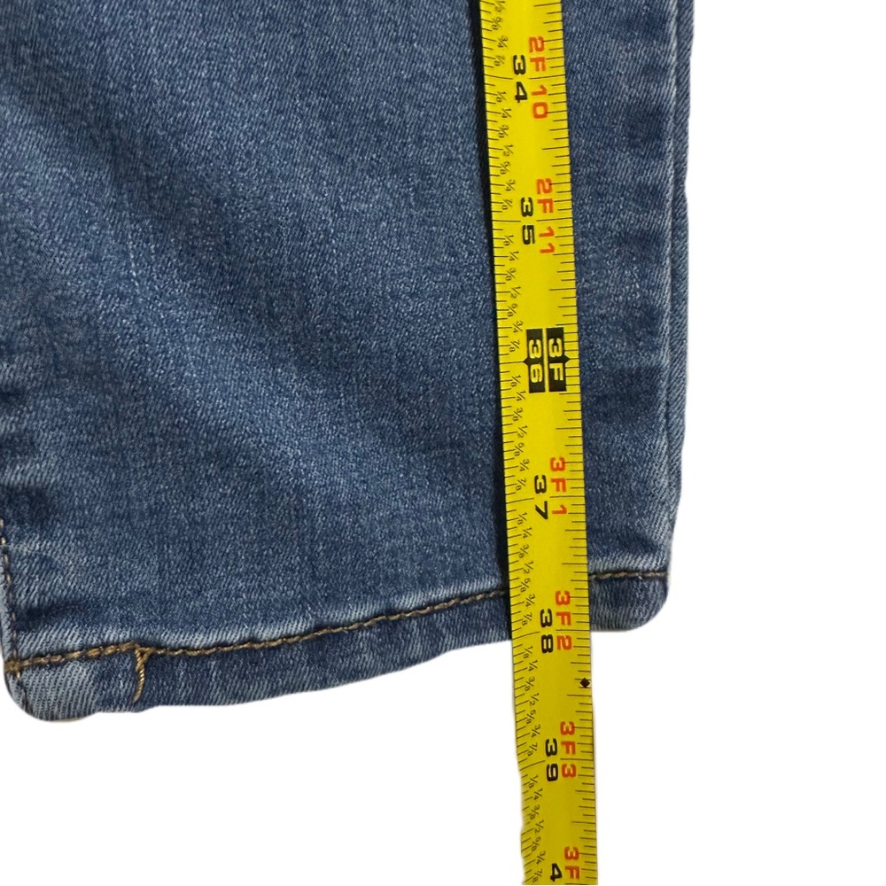 Rewash New York Skinny Jeans Women’s JR Size 13 | 30”Stretch Denim Med Blue Wash - Picture 12 of 13